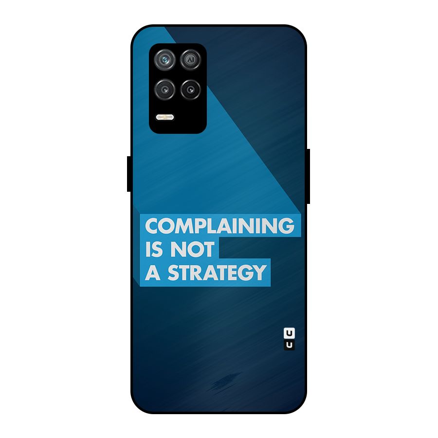 Not A Strategy Metal Back Case for Realme 8s 5G