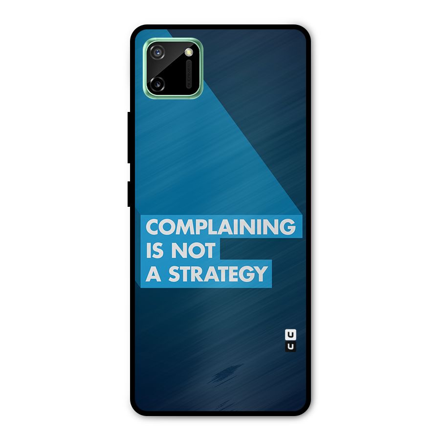 Not A Strategy Metal Back Case for Realme C11