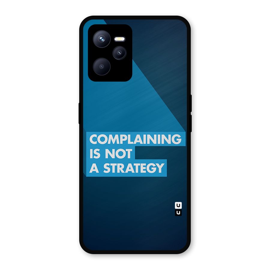 Not A Strategy Metal Back Case for Realme C35