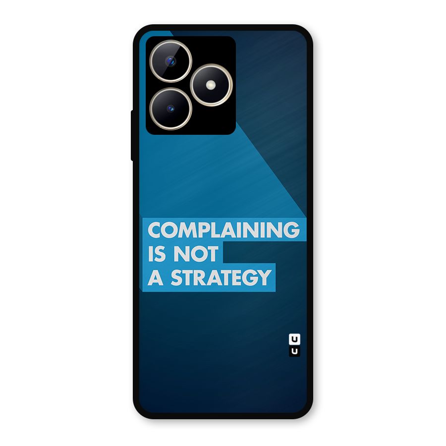 Not A Strategy Metal Back Case for Realme C53