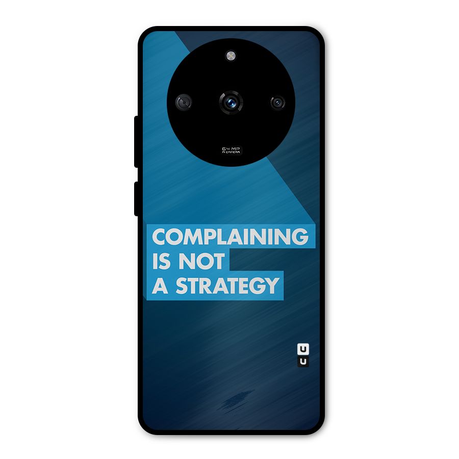 Not A Strategy Metal Back Case for Realme Narzo 60 5G