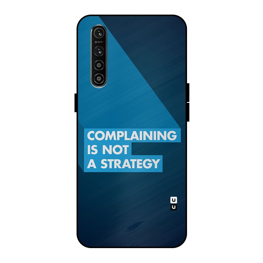 Not A Strategy Metal Back Case for Realme XT