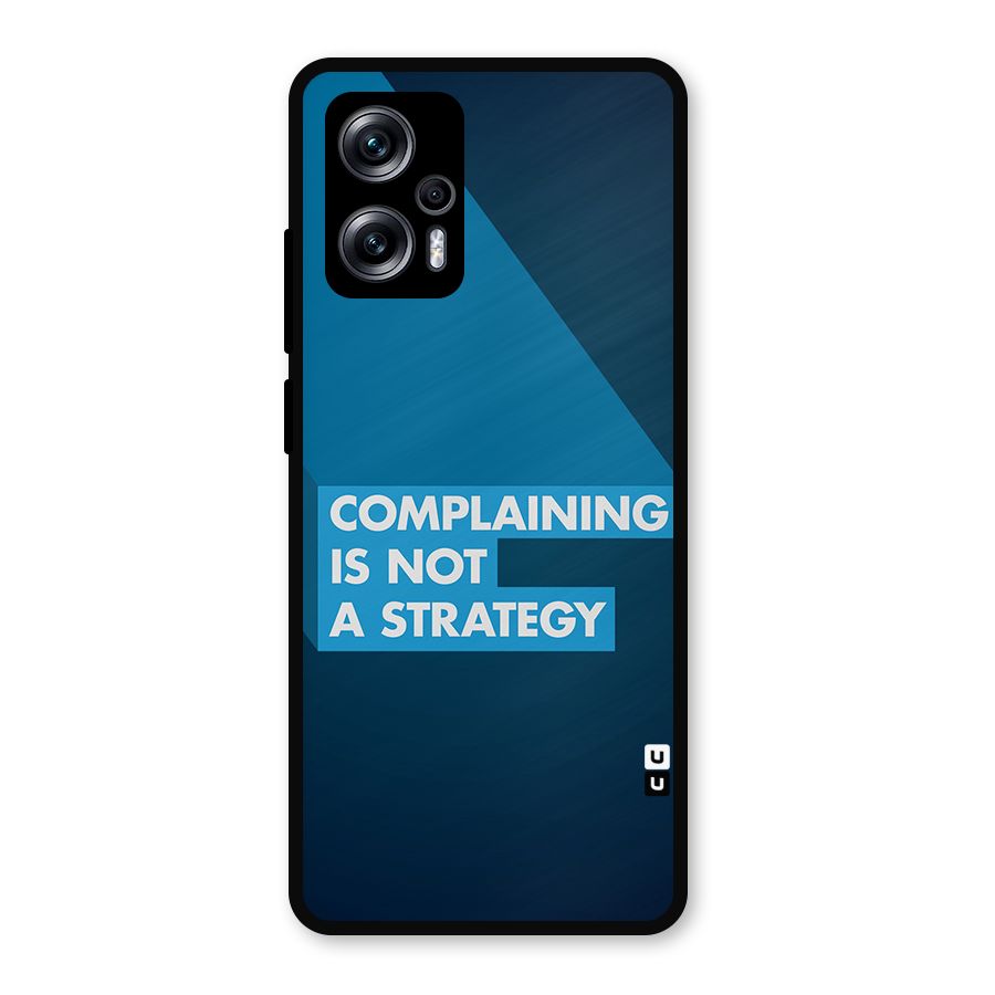 Not A Strategy Metal Back Case for Redmi K50i