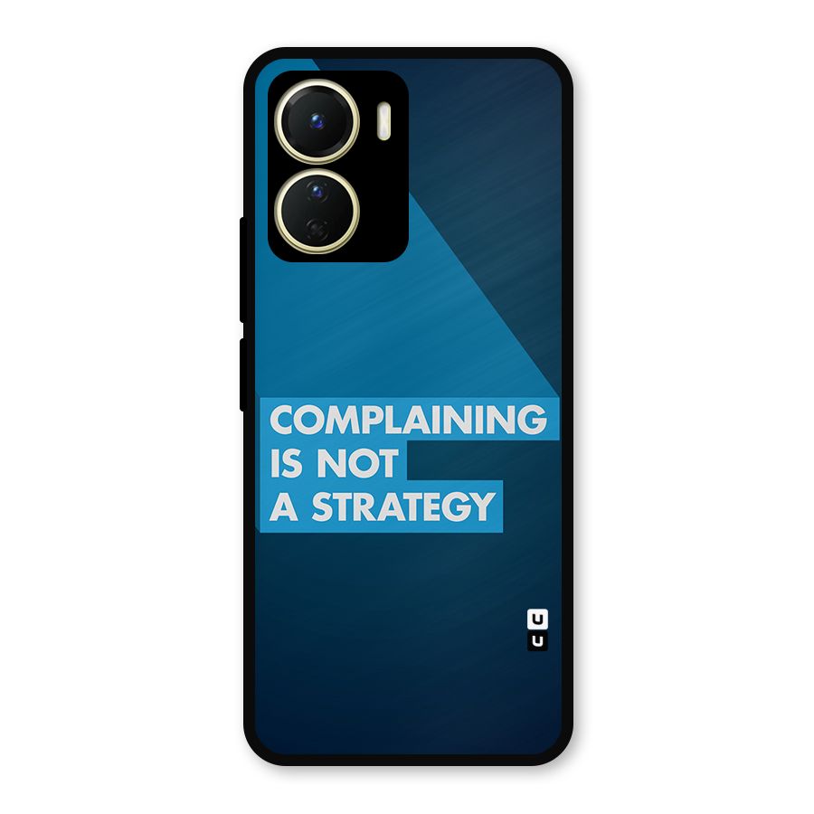 Not A Strategy Metal Back Case for Vivo T2x