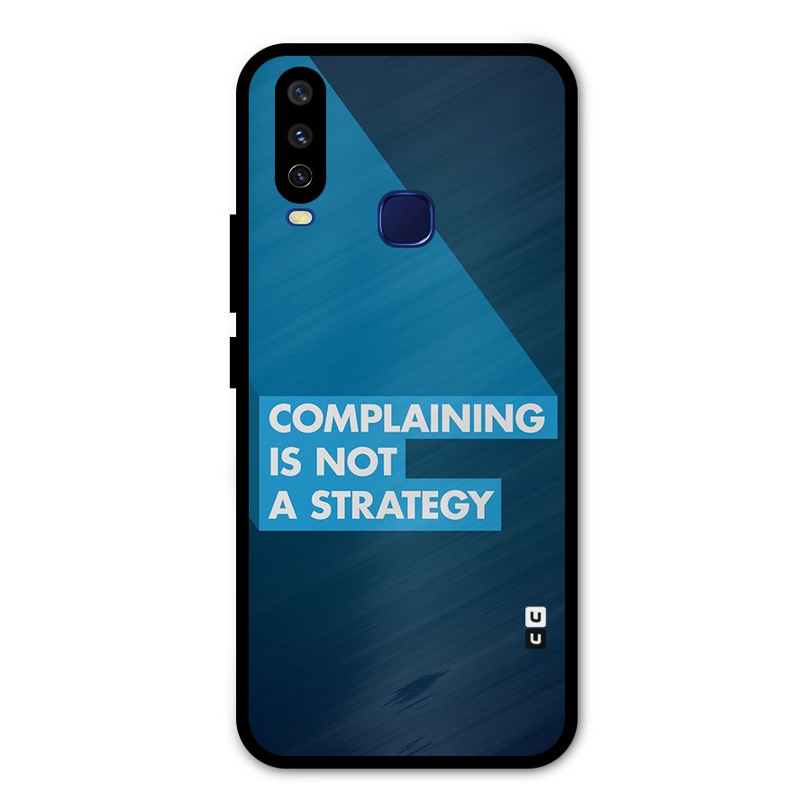 Not A Strategy Metal Back Case for Vivo V17