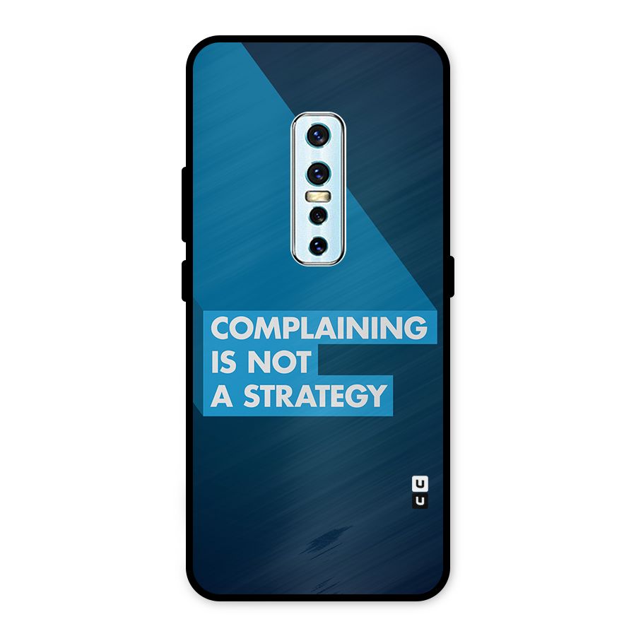 Not A Strategy Metal Back Case for Vivo V17 Pro
