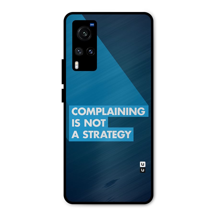 Not A Strategy Metal Back Case for Vivo X60