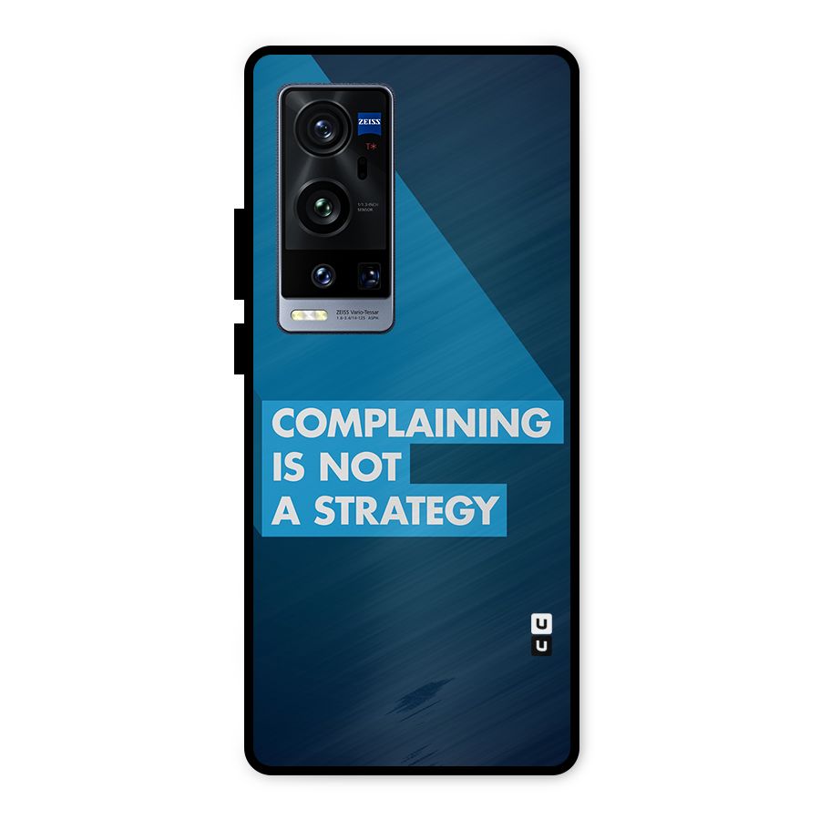 Not A Strategy Metal Back Case for Vivo X60 Pro Plus