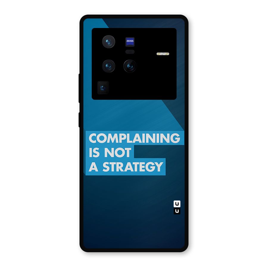 Not A Strategy Metal Back Case for Vivo X80 Pro