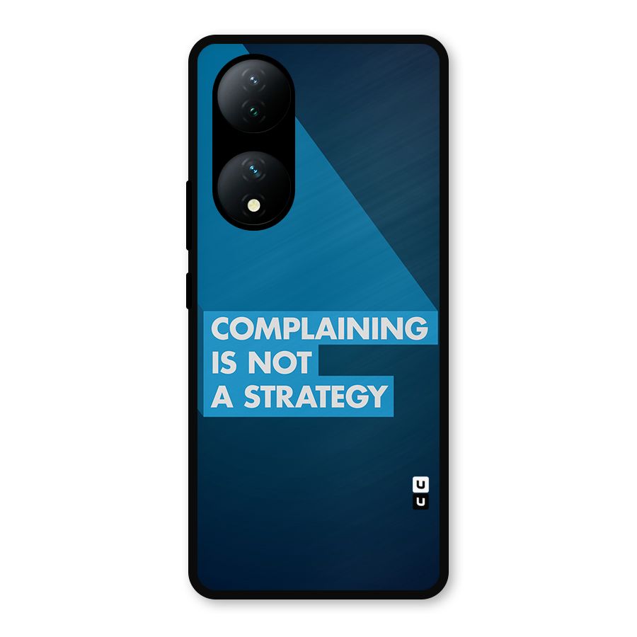 Not A Strategy Metal Back Case for Vivo Y100a