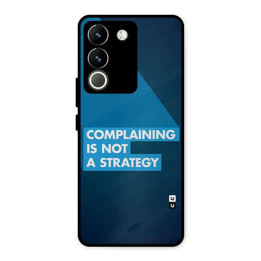 Not A Strategy Metal Back Case for Vivo Y200