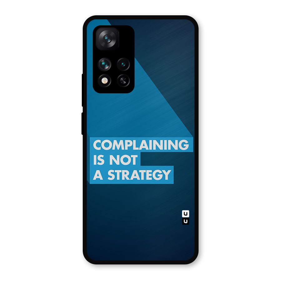 Not A Strategy Metal Back Case for Xiaomi 11i 5G