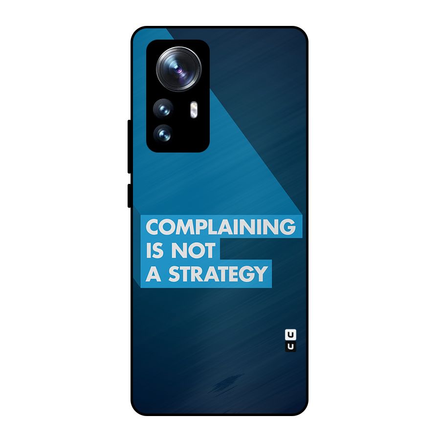 Not A Strategy Metal Back Case for Xiaomi 12 Pro