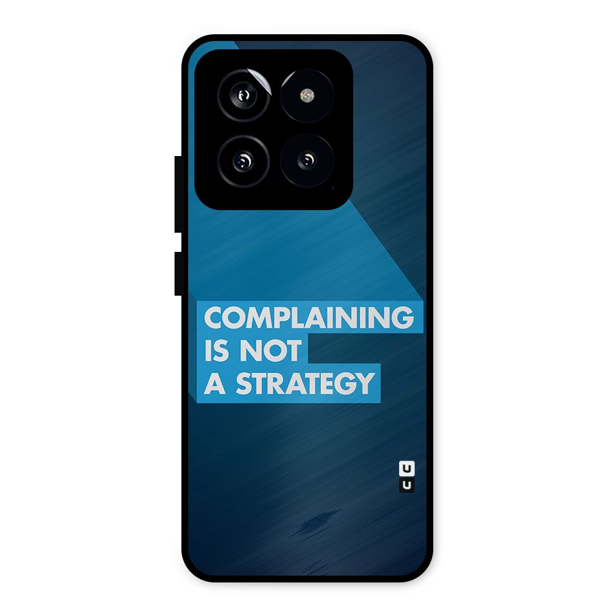 Not A Strategy Metal Back Case for Xiaomi 14