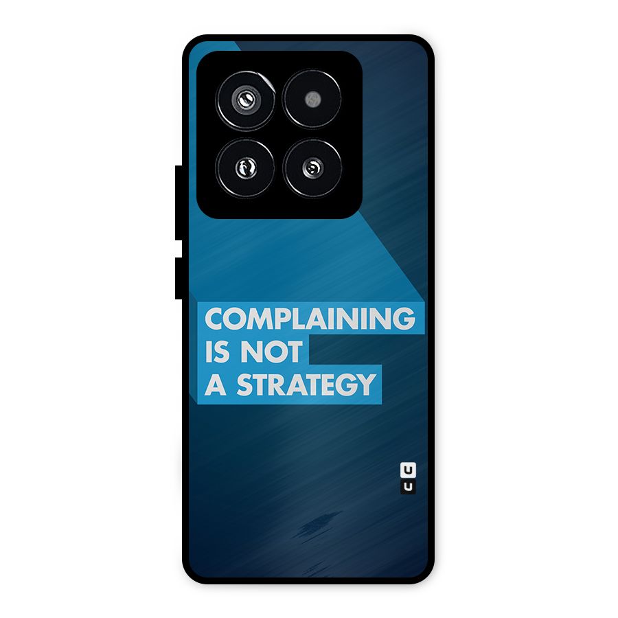 Not A Strategy Metal Back Case for Xiaomi 14 Pro