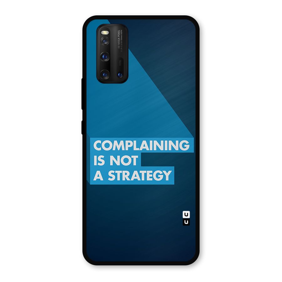 Not A Strategy Metal Back Case for iQOO 3