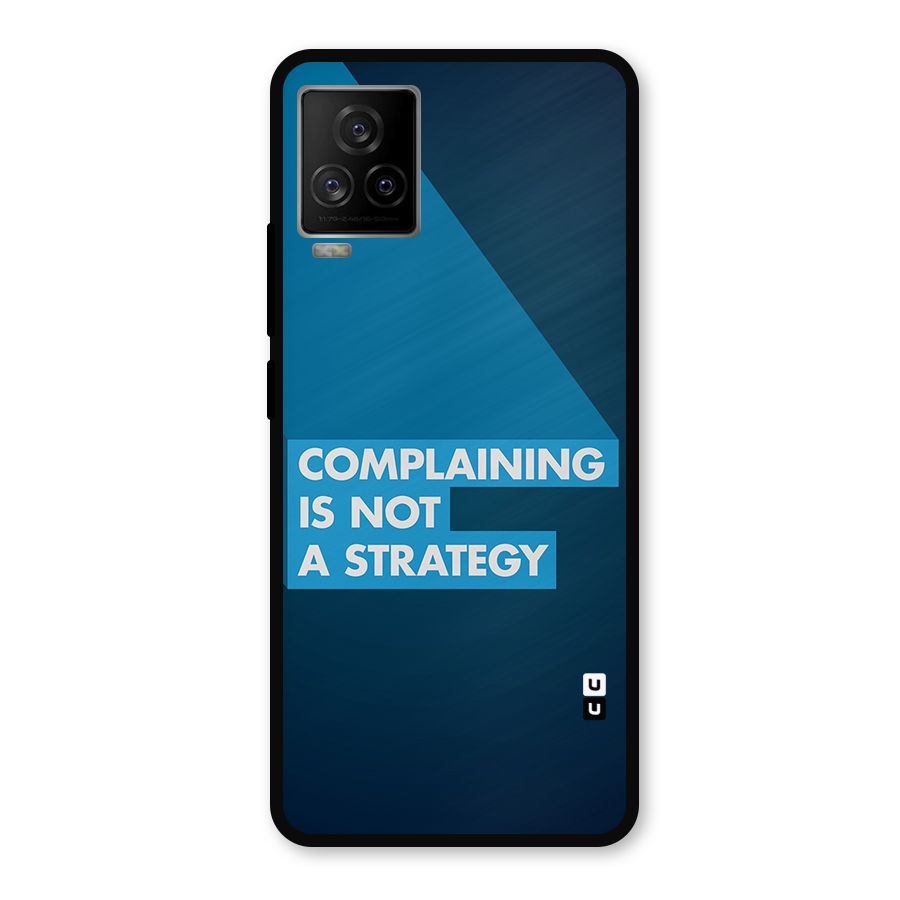 Not A Strategy Metal Back Case for iQOO 7 Legend 5G