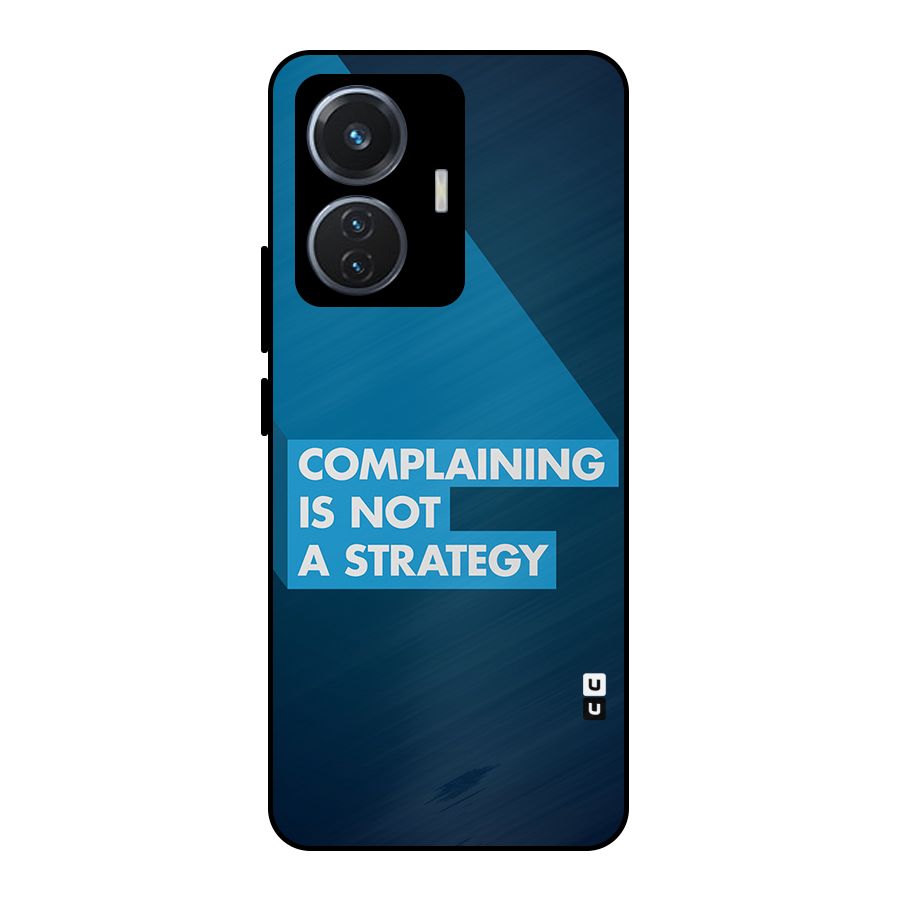 Not A Strategy Metal Back Case for iQOO Z6 44W