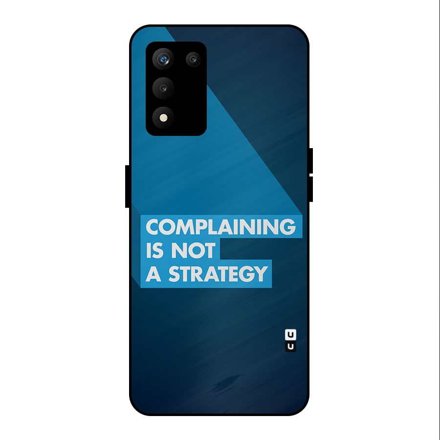 Not A Strategy Metal Back Case for realme 9 5G SE