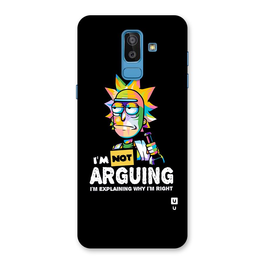 Not Arguing Explaining Back Case for Galaxy On8 (2018)