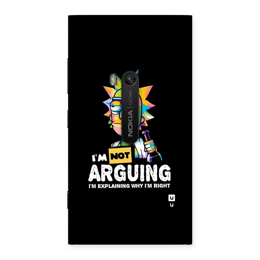 Not Arguing Explaining Back Case for Lumia 920