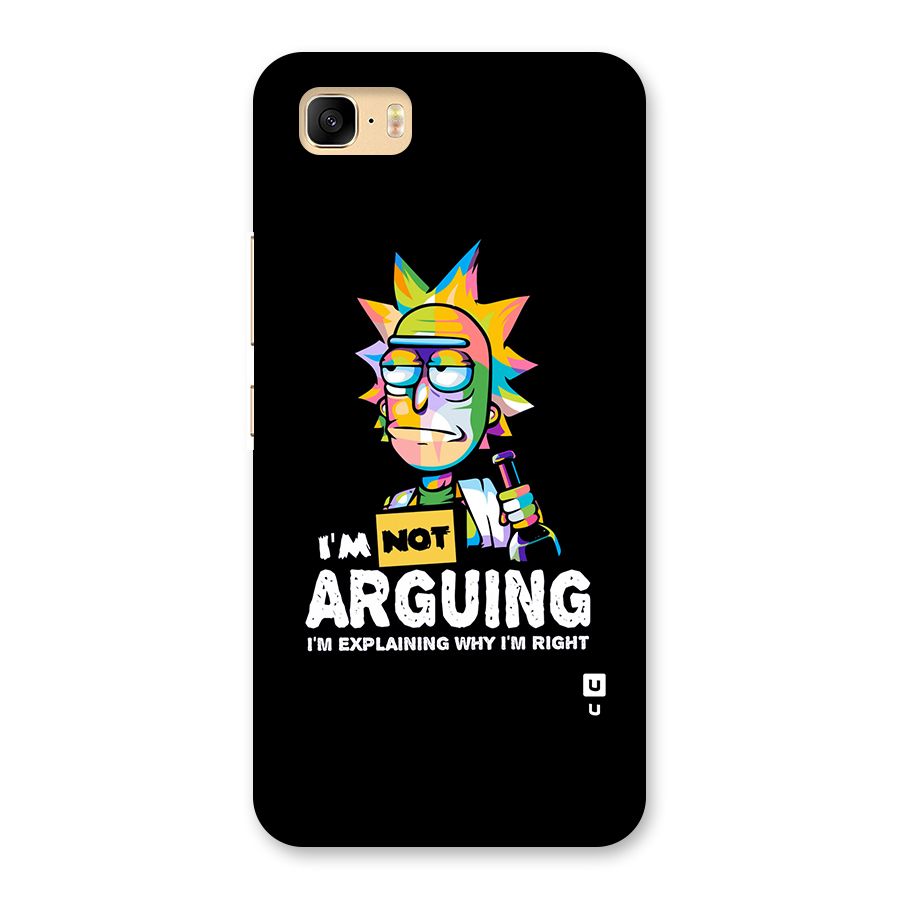 Not Arguing Explaining Back Case for Zenfone 3s Max