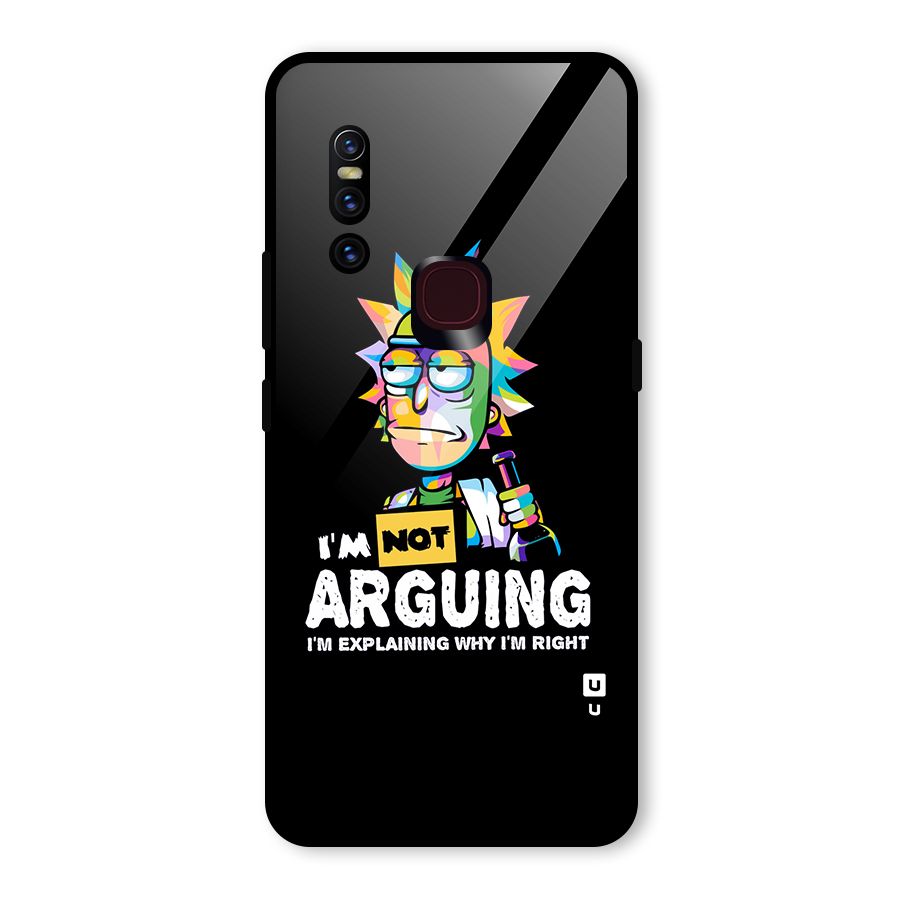 Not Arguing Explaining Back Case for Vivo V15