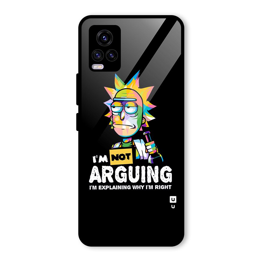 Not Arguing Explaining Back Case for Vivo V20