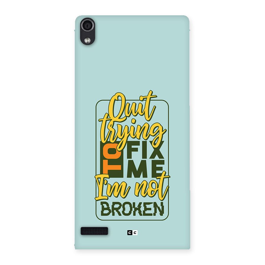 Not Broken Back Case for Ascend P6