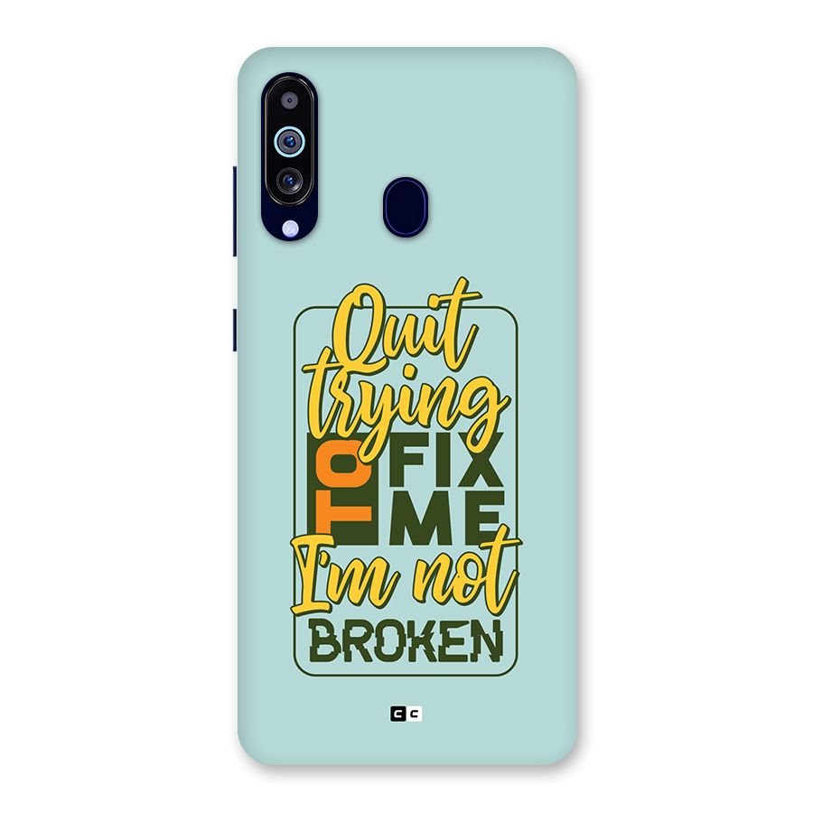Not Broken Back Case for Galaxy M40
