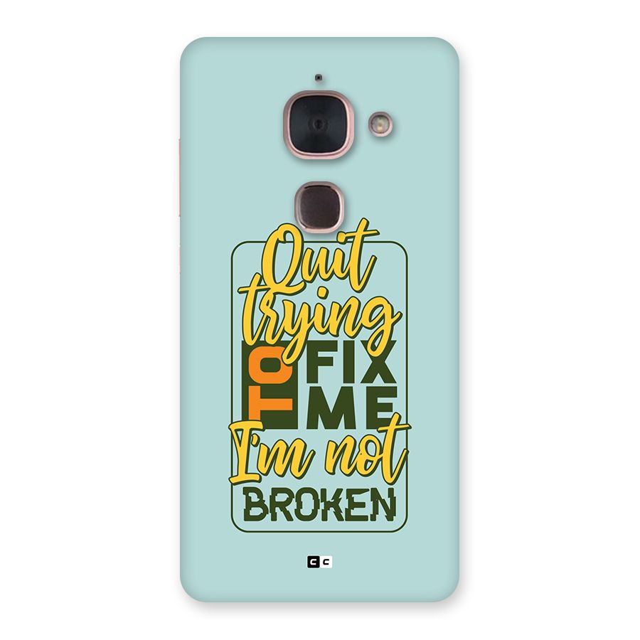 Not Broken Back Case for Le Max 2