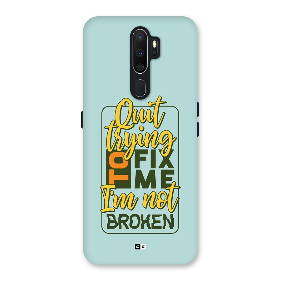 Not Broken Back Case for Oppo A5 (2020)