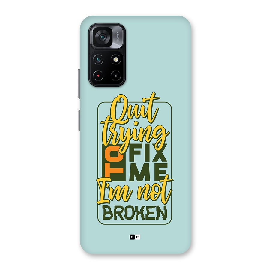 Not Broken Back Case for Poco M4 Pro 5G