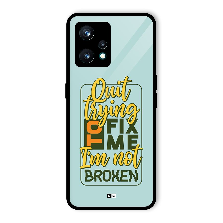 Not Broken Back Case for Realme 9