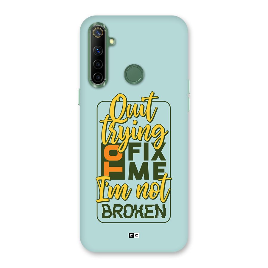 Not Broken Back Case for Realme Narzo 10