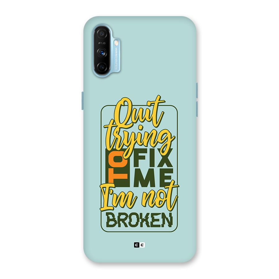 Not Broken Back Case for Realme Narzo 20A