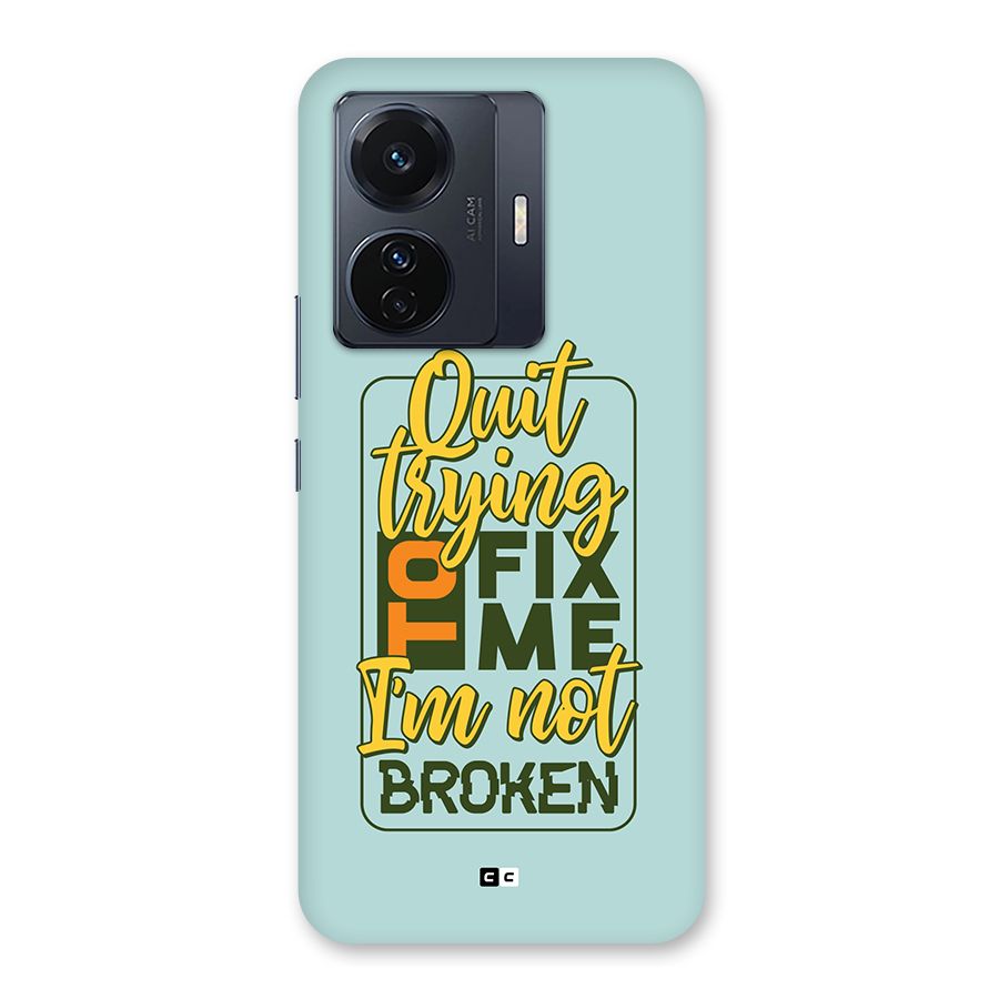 Not Broken Back Case for Vivo T1 Pro