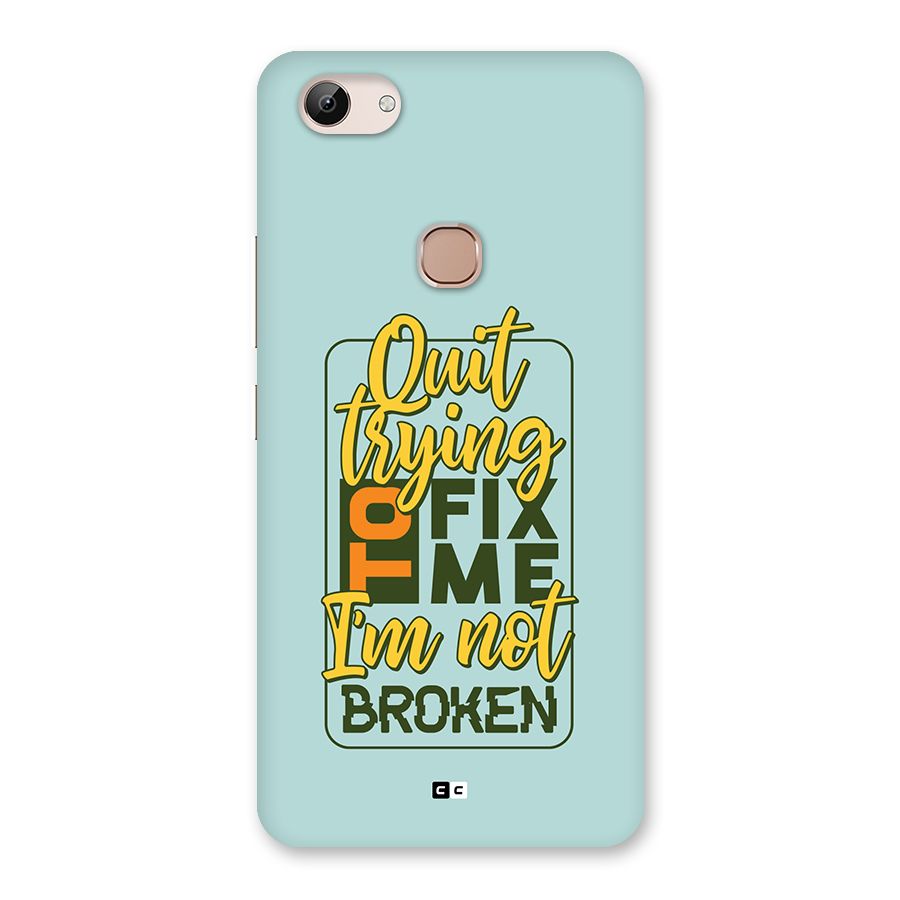 Not Broken Back Case for Vivo Y83