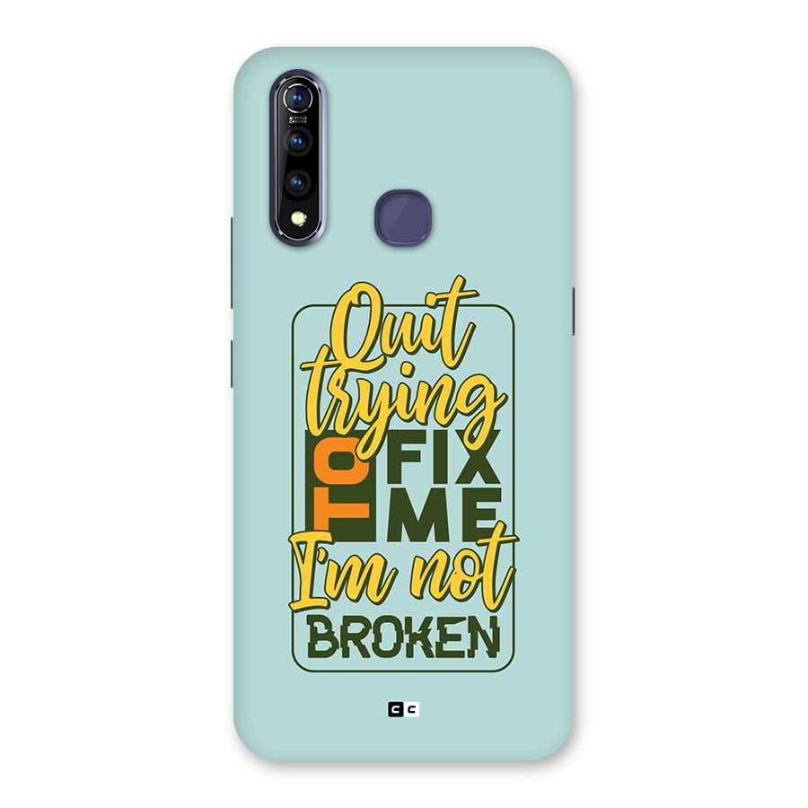 Not Broken Back Case for Vivo Z1 Pro