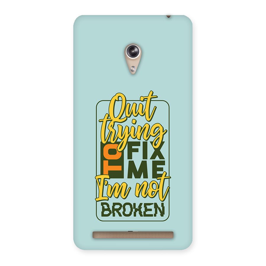 Not Broken Back Case for Zenfone 6