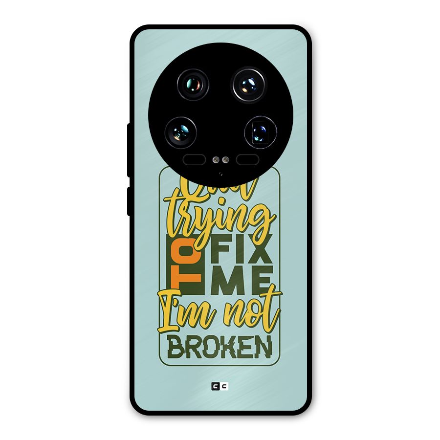 Not Broken Metal Back Case for Xiaomi 14 Ultra