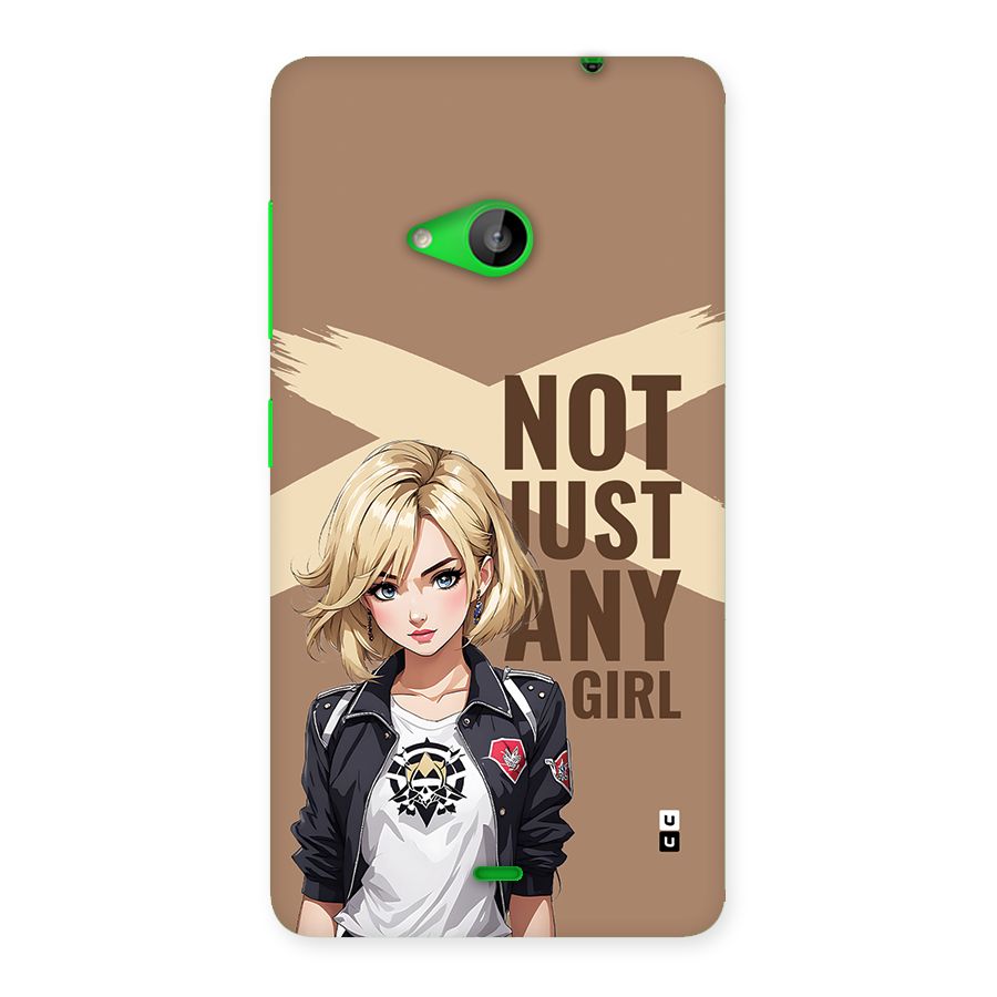 Not Just Any Back Case for Lumia 535