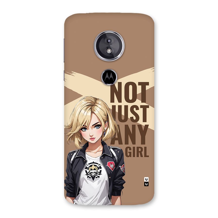 Not Just Any Back Case for Moto E5