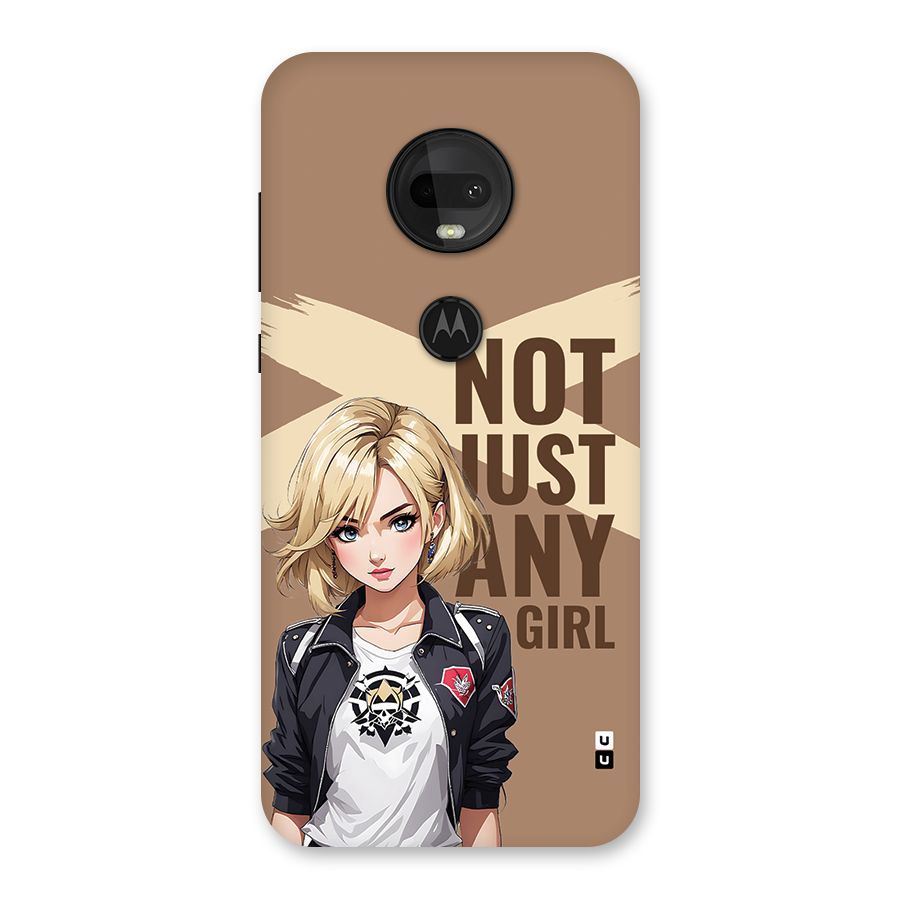 Not Just Any Back Case for Moto G7