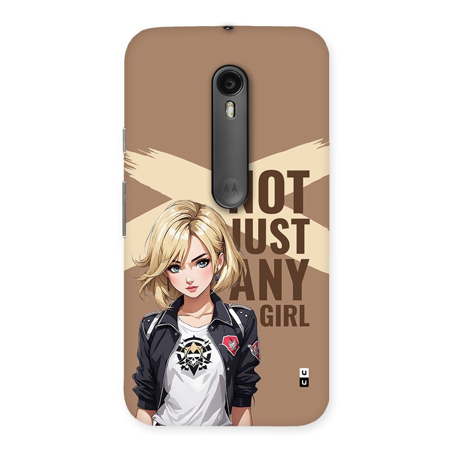 Not Just Any Back Case for Moto G Turbo