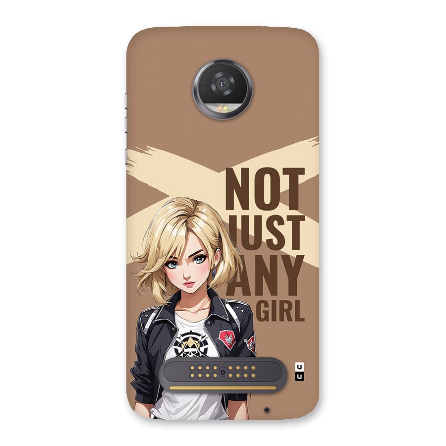 Not Just Any Back Case for Moto Z2 Play