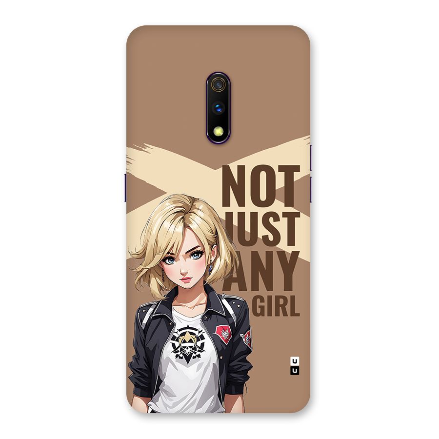 Not Just Any Back Case for Realme X