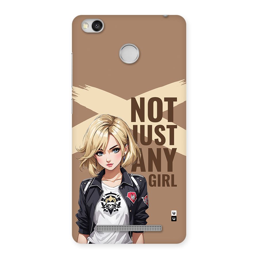 Not Just Any Back Case for Redmi 3S Prime