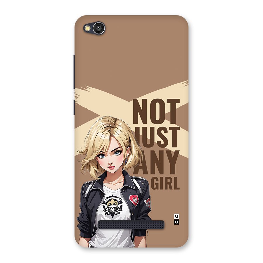 Not Just Any Back Case for Redmi 4A