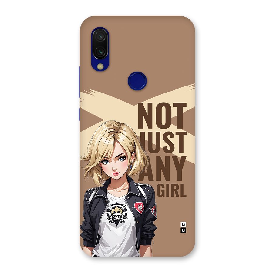 Not Just Any Back Case for Redmi Y3
